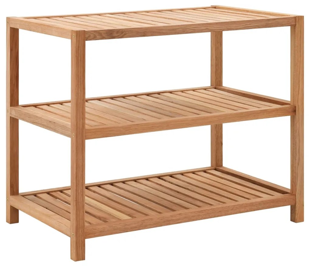 tömör diófa fürdőszobai polc 65 x 40 x 55 cm