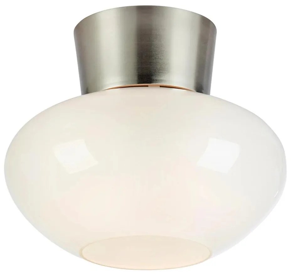 Markslöjd 109025 - Mennyezeti lámpa MALAGA 1xE27/40W/230V, átmérő 25 cm, matt króm