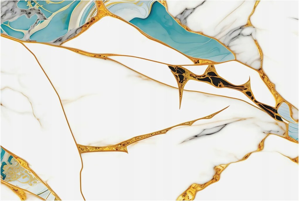 Fotótapéta Flizelin az Otthon szobájába 3D Elegancia márvány 104x70 Ragasztó