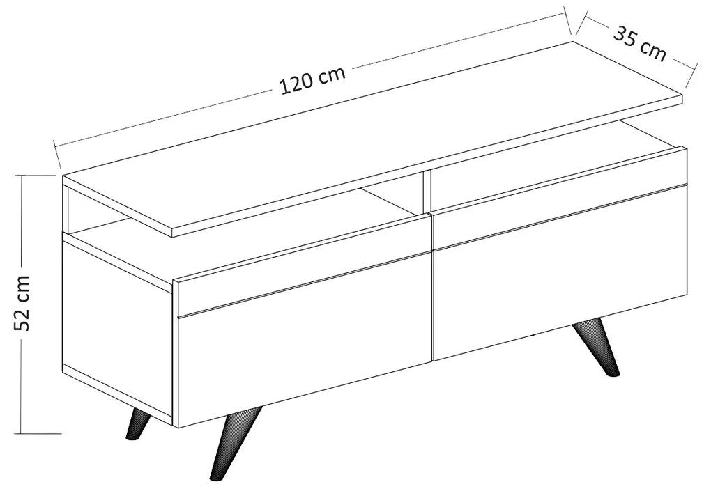 TV asztal/szekrény Berlina. 1067240