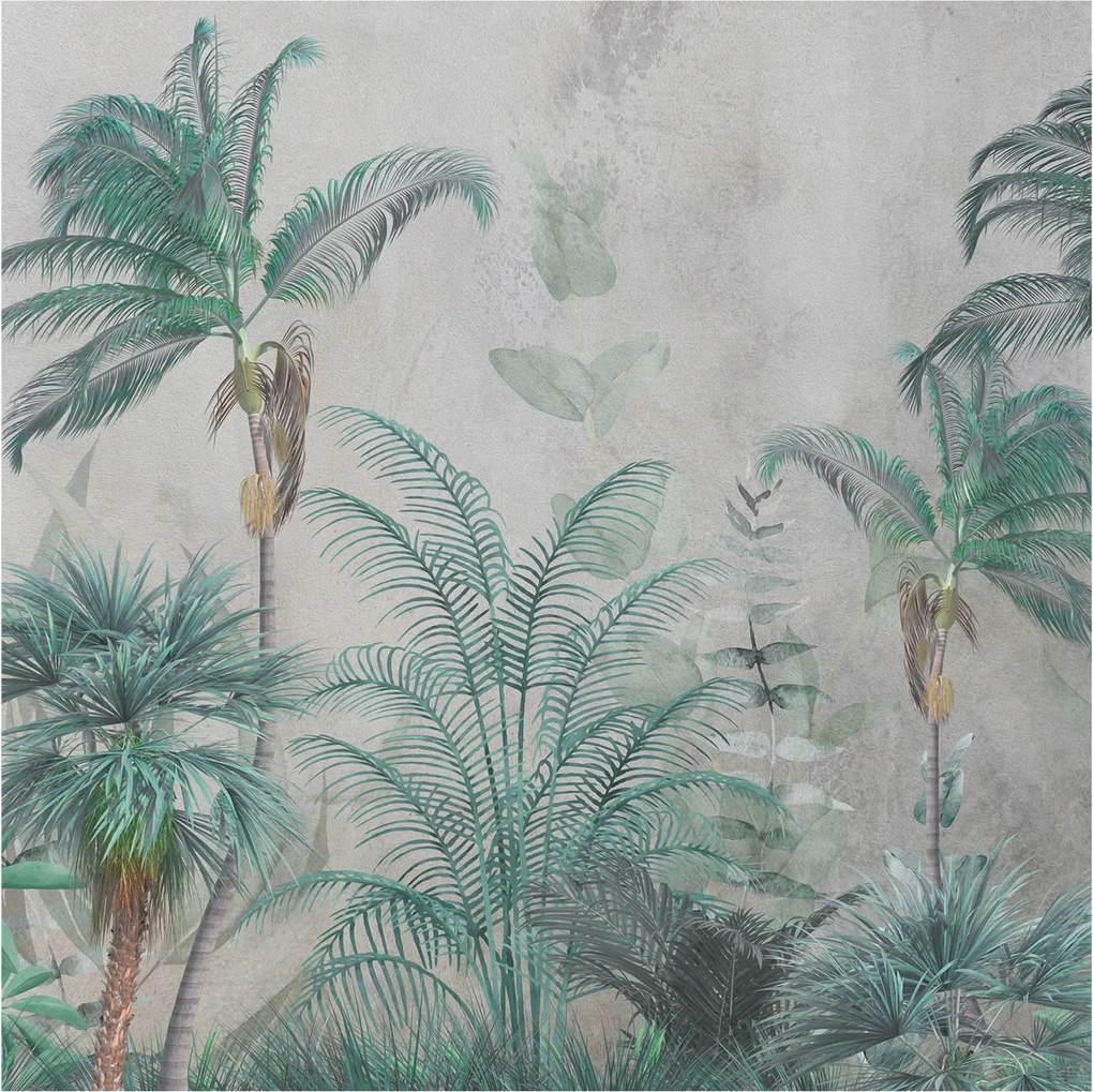 Fali fotótapéta Étkezőbe Egzotikus oázis 250x250 Ragasztó