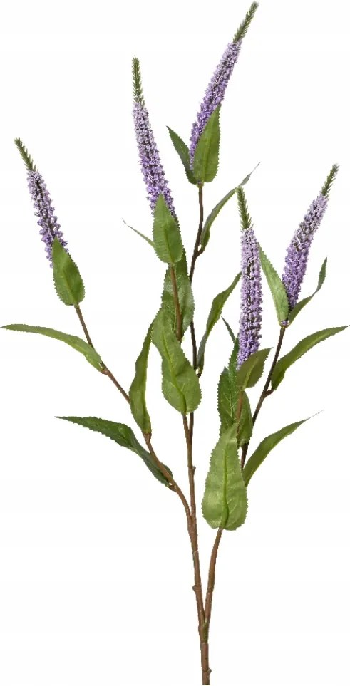 Mesterséges Zsálya ág Lila dekoratív nád 70cm