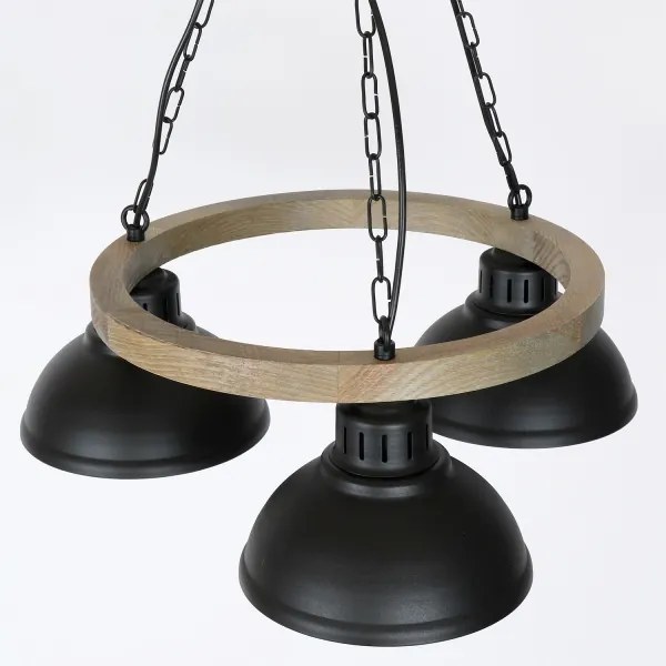 Csillár láncon HAKON 3xE27/60W/230V