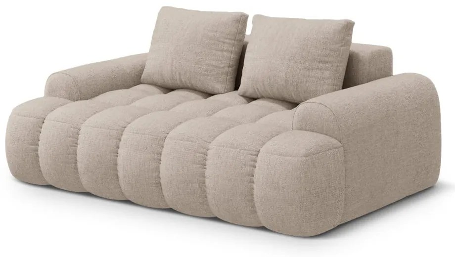 Világosbarna kanapé 175 cm Linz – Cosmopolitan Design