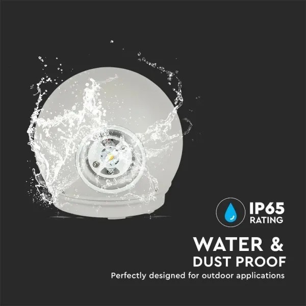 LED Kültéri fali lámpa LED/6W/230V 3000K IP65 szürke