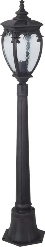 MAYTONI O414FL-01BZ1 Klasszikus Kültéri Állólámpa Antik Bronz, Fekete, Arany E27 IP44