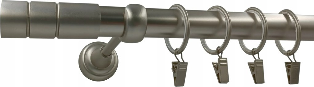 Függönykarnis fi25mm Szatén 180cm Henger