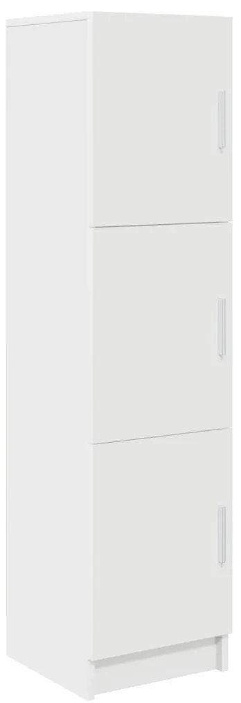 Fehér Oldalnézet Fehér MDF Fa Közepes Fehér oldalnézet