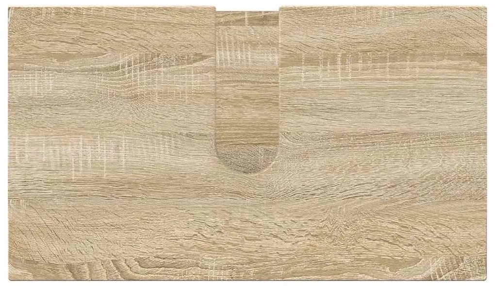 Fürdőszoba bútor szett 4 pcs sonoma tölgy 61 x 35 x 64 cm