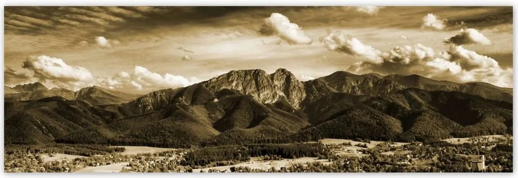 Poszterek 200x66 Tátra Lengyel hegyek Kilátás