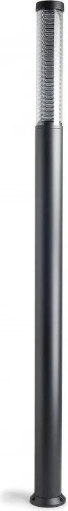 NOVOLUX 388E-L3136B-04 MAXIMA Kandeláber Antracit, Átlátszó LED IP55