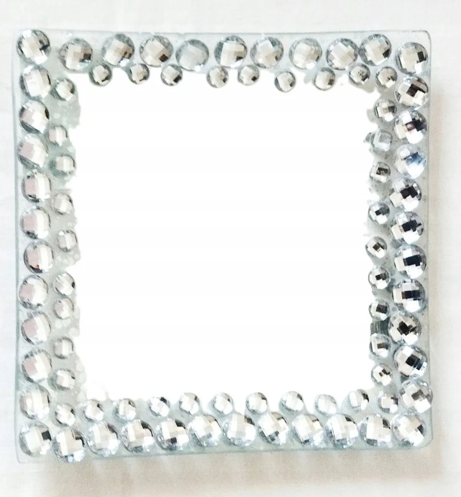 Díszes Gyertyatartó Állvány üveg kristályokkal