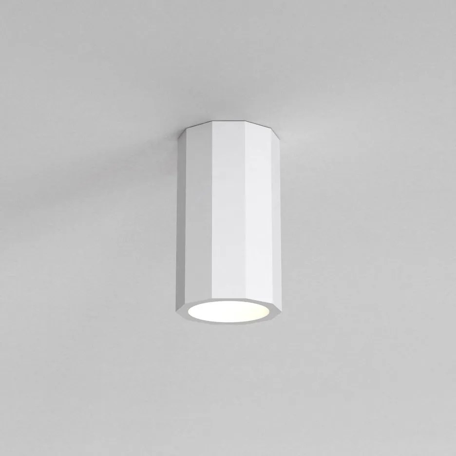 ASTRO LIGHTING 1414003 SHADOW Hengeres Mennyezeti Lámpa Gipsz IP20