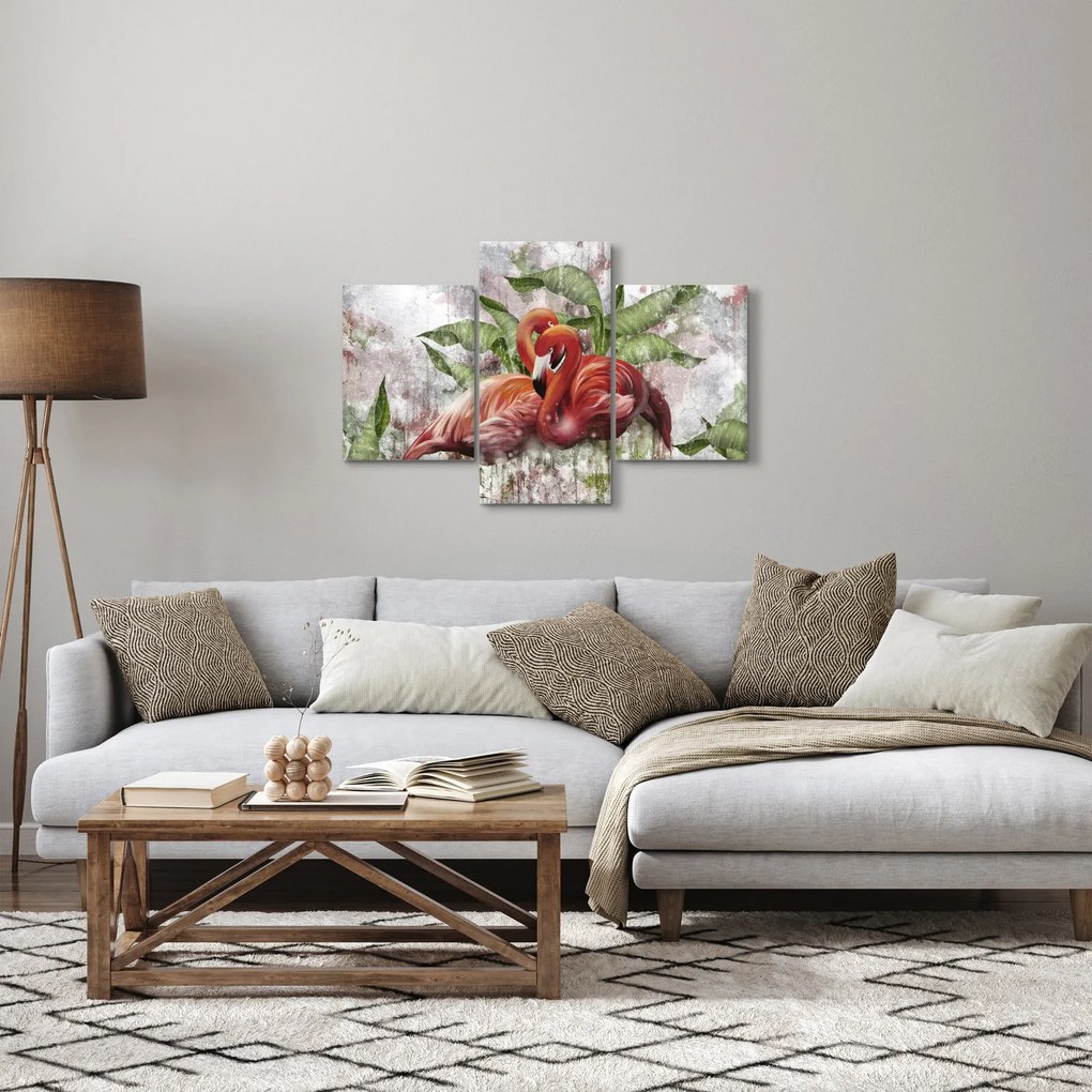 Kép - Flamingók (90x60 cm)