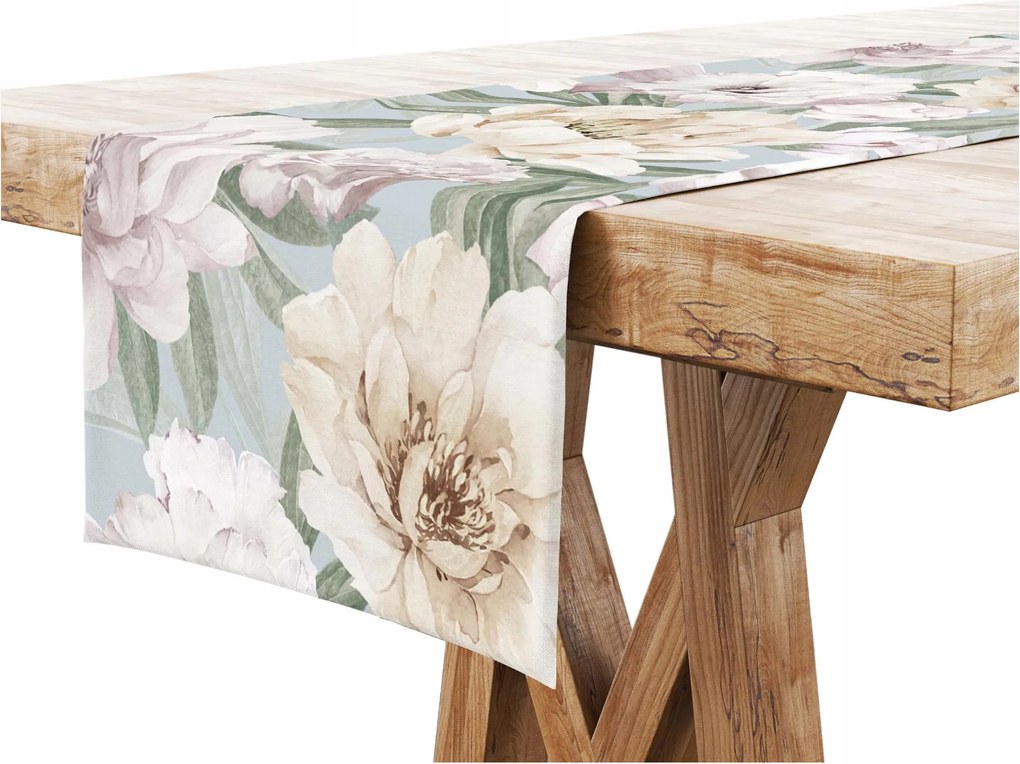 Asztalterítő 40x180 Dekoratív Virágok 8586