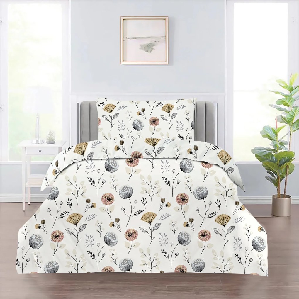 RIA pamut ágynemű DeLuxe 4 A csomag tartalma: Csomagolás készlet, A lapok mérete: 200x220 cm