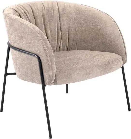 Stílusos fotel Namora - homok színű