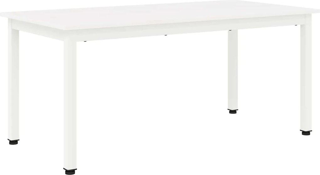 vidaXL Dohányzóasztal Fehér 100 x 50 x 45 cm Tömör fenyőfa
