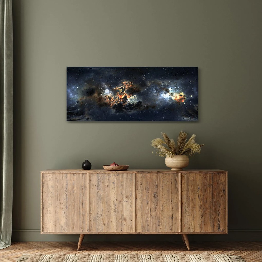 Kép - Az Univerzum a Nebulával (120x50 cm)