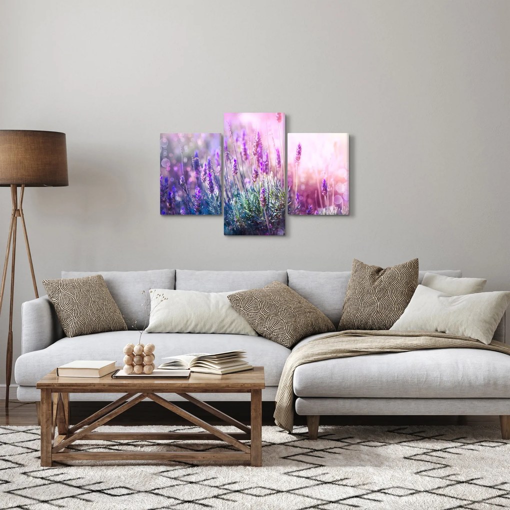 Kép - Levendula a csillogó napban (90x60 cm)
