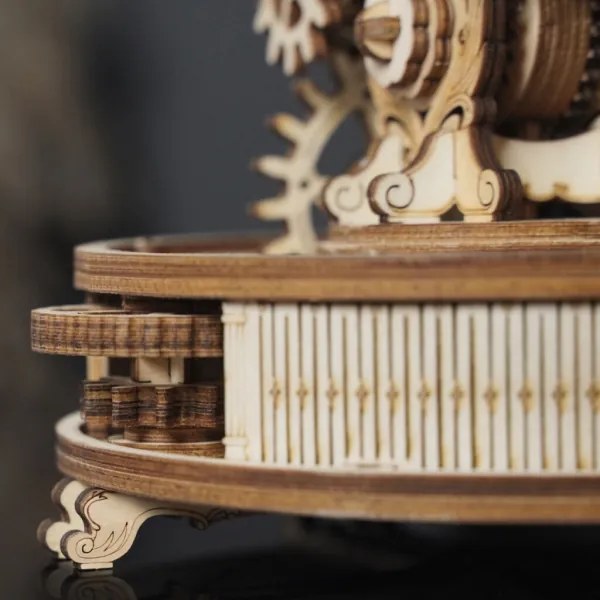 RoboTime - 3D fa mechanikus puzzle Világító gömb