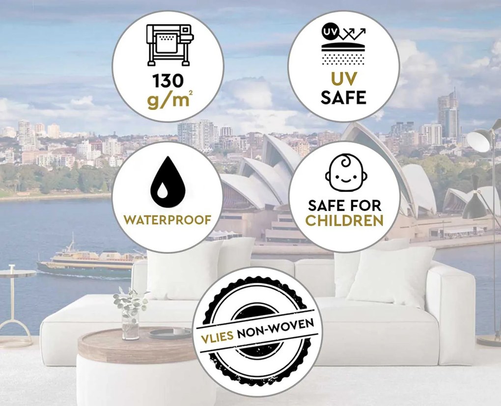 Gario Fotótapéta Sydney operaház Anyag: Vlies, Méret: 100 x 70 cm