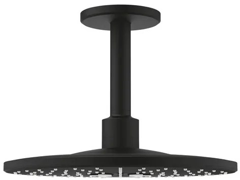 Fejzuhany Grohe Rainshower SmartActive zuhanykarral együtt phantom black 22124KF0