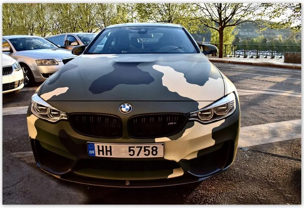 Poszterek 155x105 Tengerkék Bmw M4