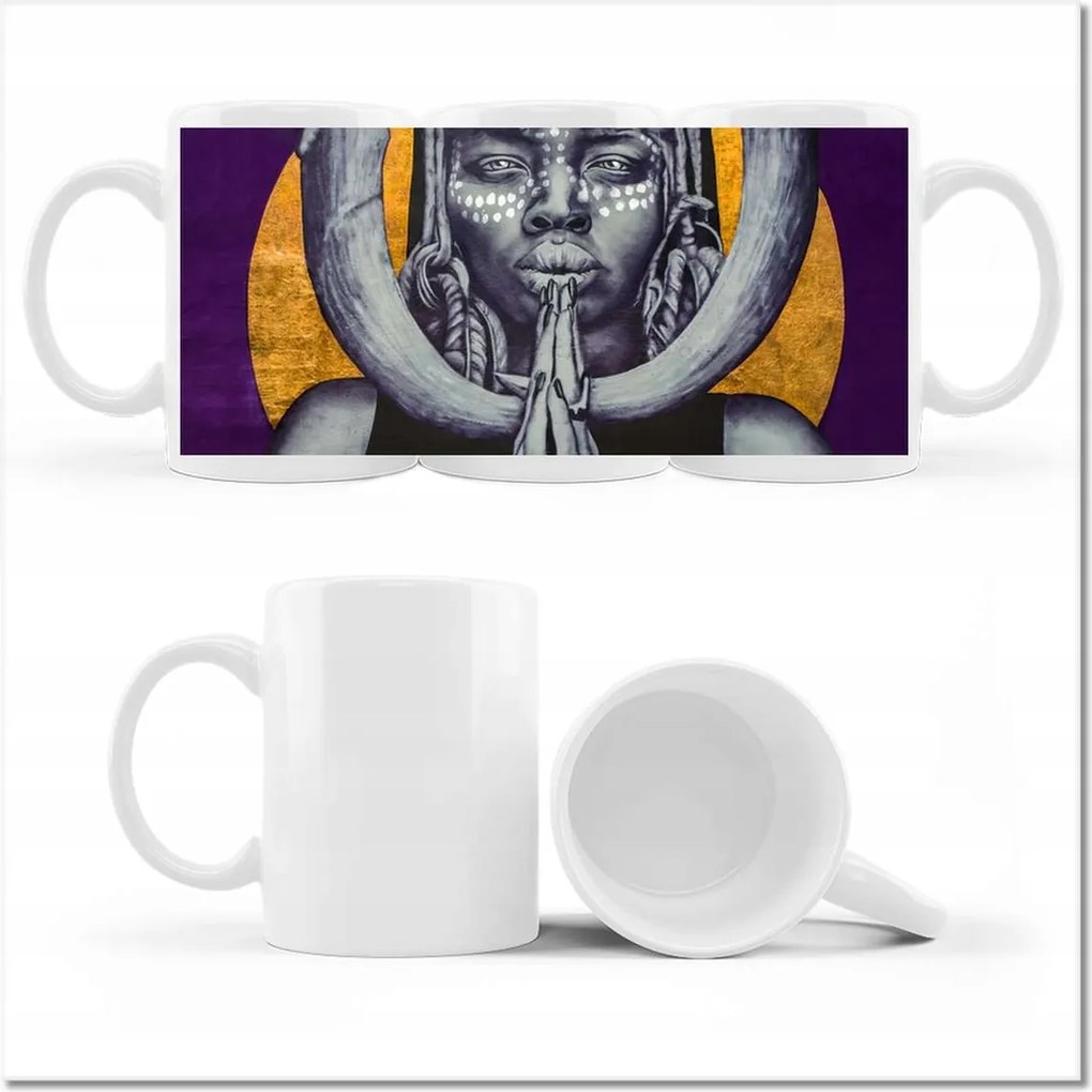 Graffiti mintás bögre Utcaművészet