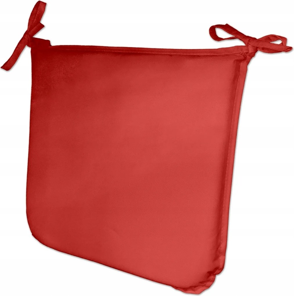 Kerti Kötött Székpárna Piros 40cm