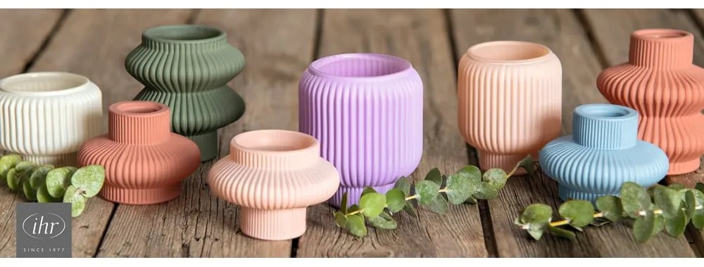 Üveg gyertyatartó - IHR