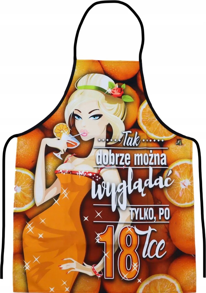 Vicces Kötény Barátnő Lányok Ajándék 18. születésnap