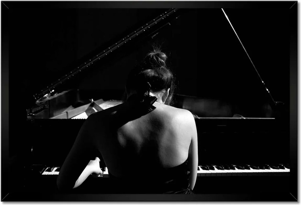 Poszterek keretben 60x40 Zene Szerelmem Szenvedély