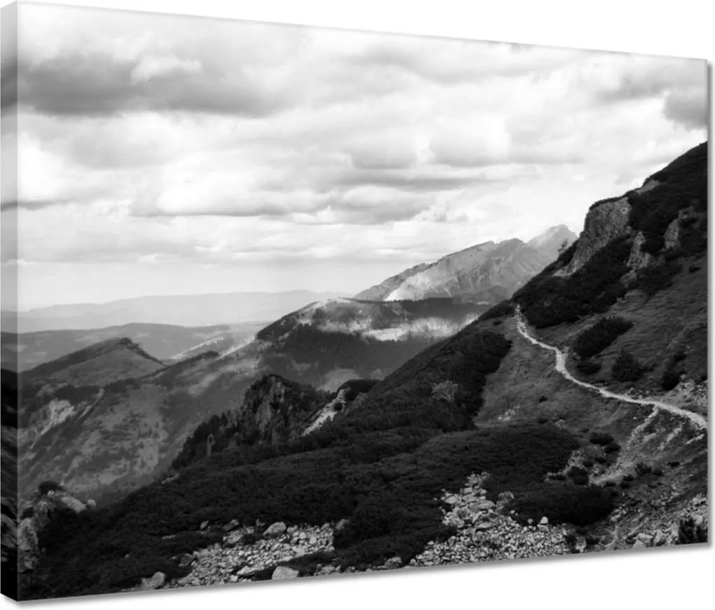 Vászonkép 40x30 Tátra Lengyel hegyek Kilátás