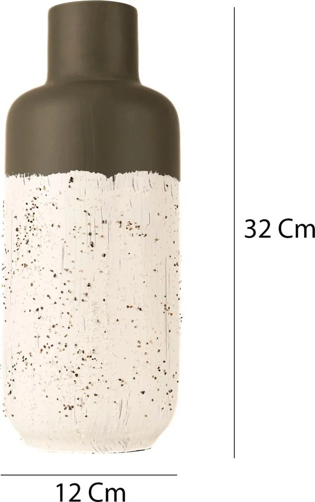 Kerámia váza, Ø12 cm – BK004