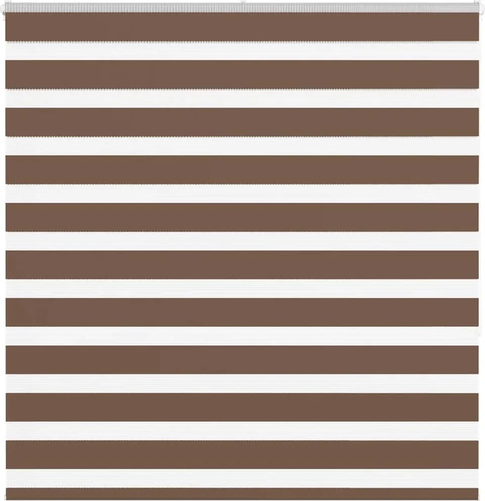 vidaXL zebrafüggönnyel barna szövetszélesség 140,9 cm poliészter