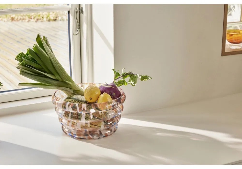 Üveg tál ø 31 cm Blaze – Hübsch