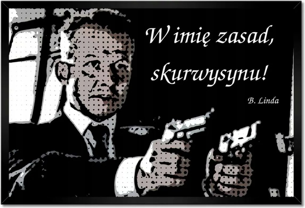 Poszterek keretben 60x40 A szabályai nevében