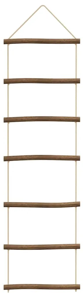 Fali dekorációk létra alakú 2 db 30x100 cm natúr ág