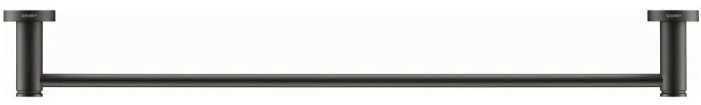 Duravit 99244600 - Falra szerelhető törölközőtartó D-CODE 64,5 cm matt fekete