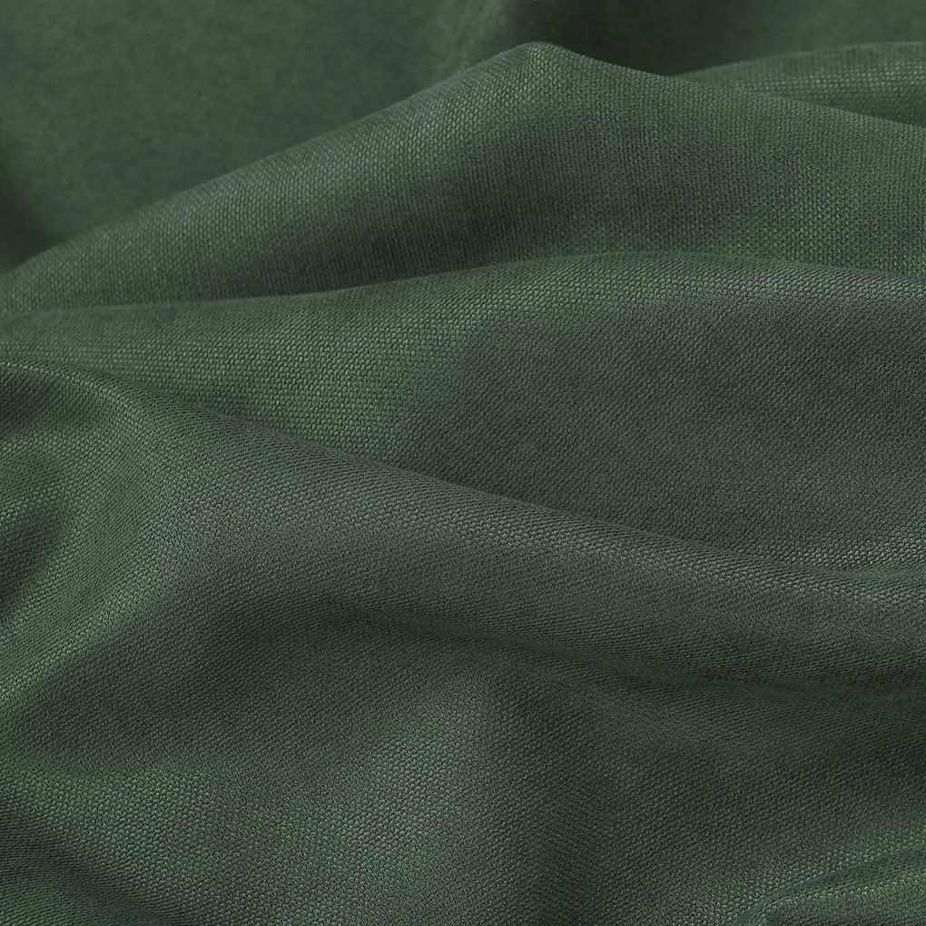 Goldea marbella díszfüggöny - sötétzöld 160x135 cm