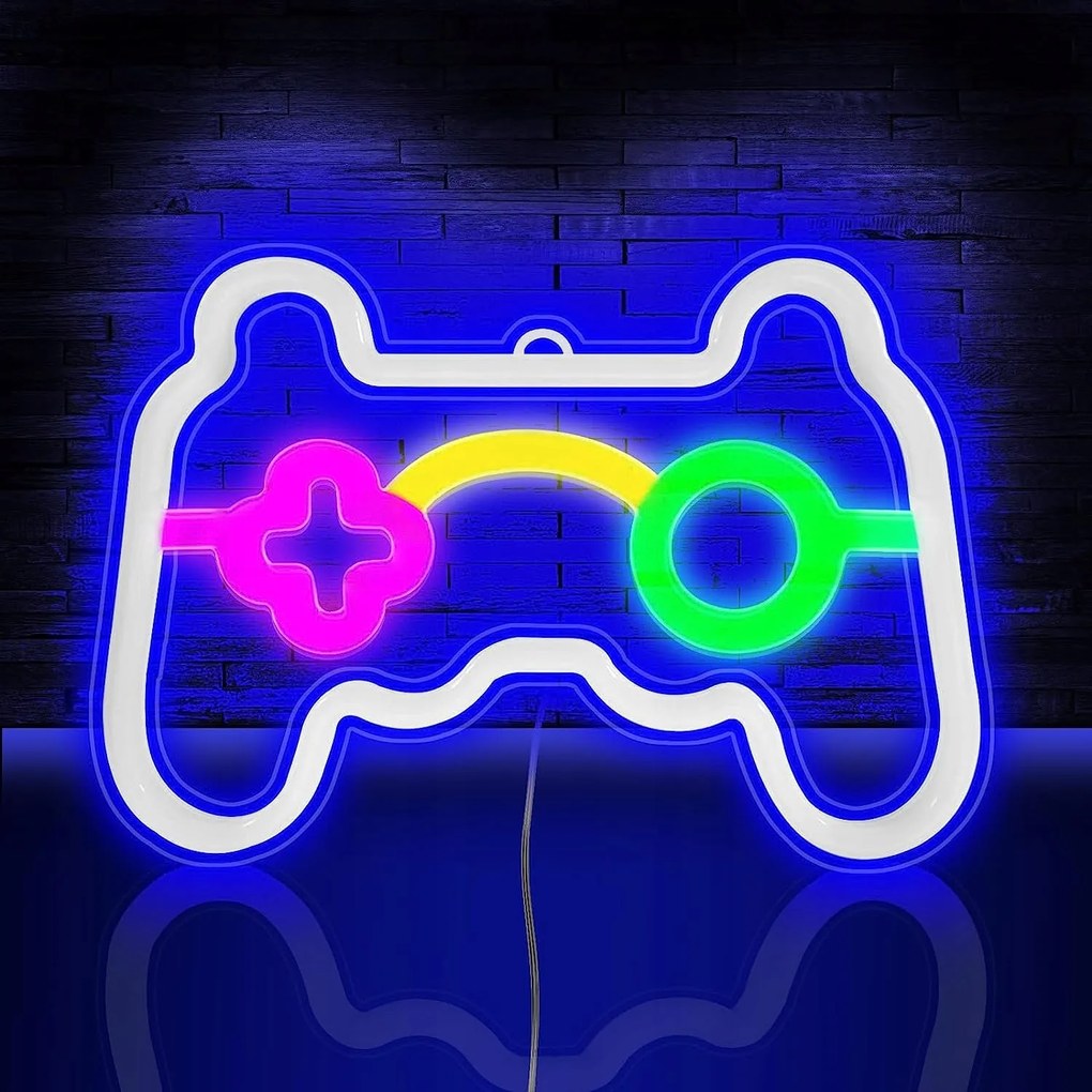 Neon Led Pad Gamer Led Játék Lámpa ajándéknak is tökéletes