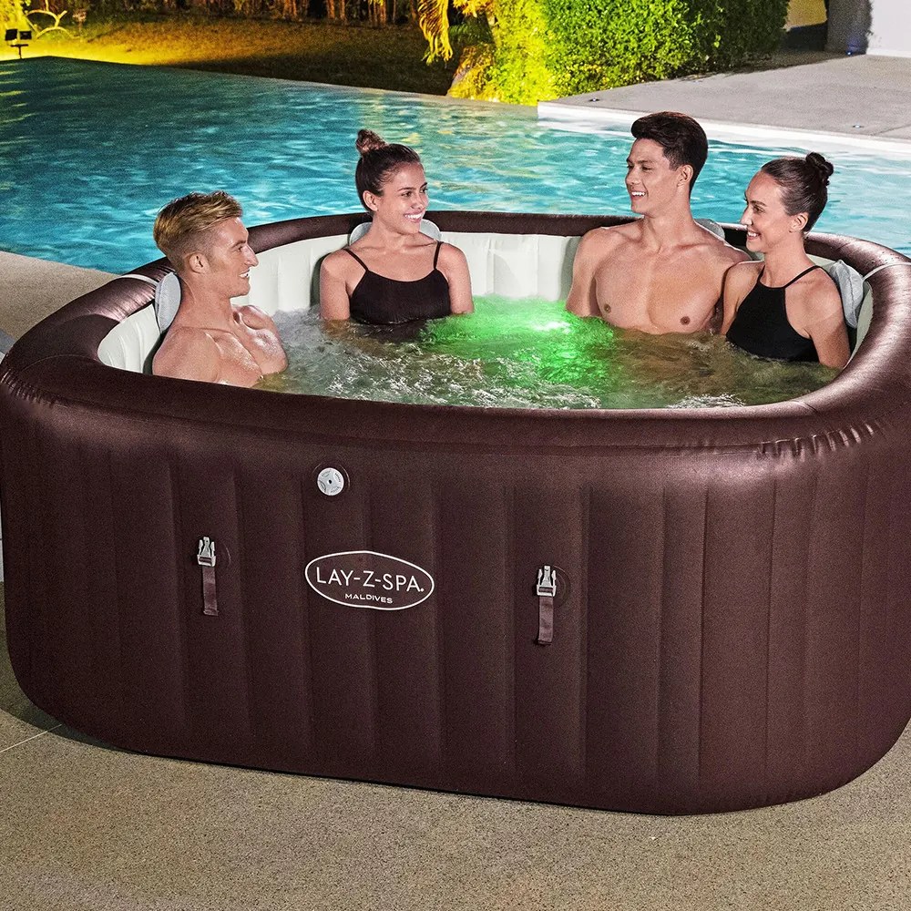 Lay-Z-Spa Maldives Hydrojet EnergySense jakuzzi 201 x 201 x 80 cm