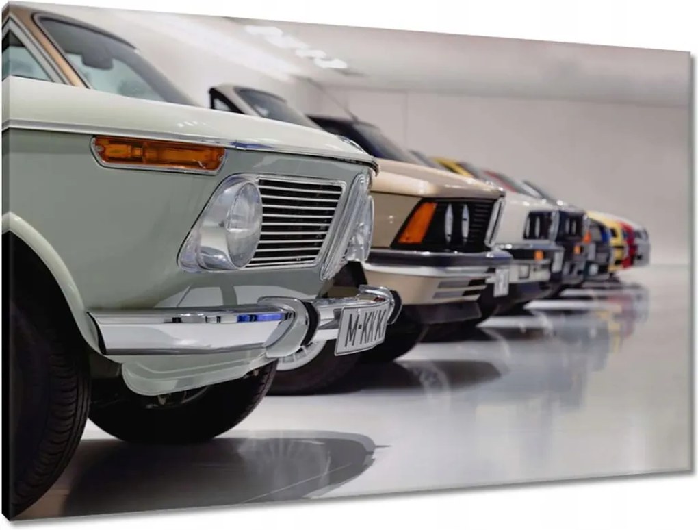 Vászonkép 90x60 Különböző generációk Bmw Cápa