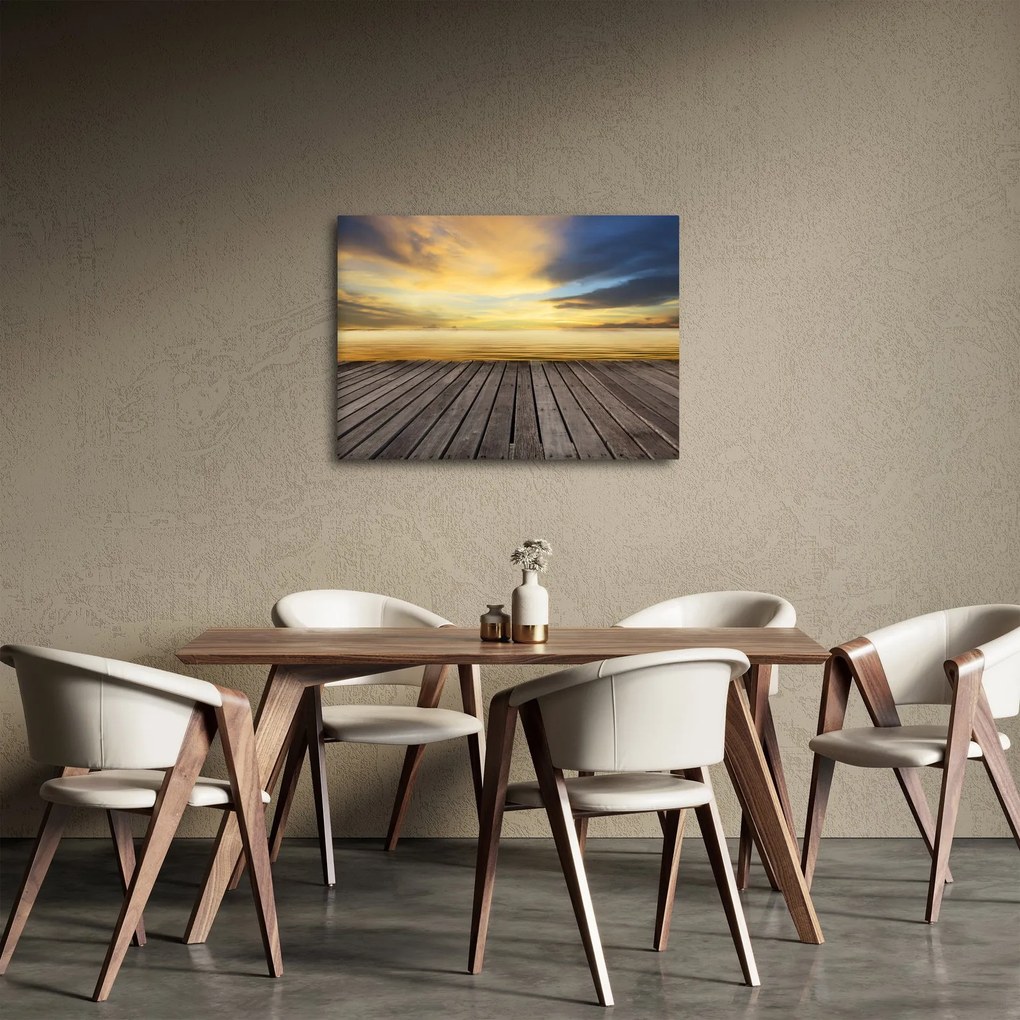 Kép - Kilátással rendelkező móló (70x50 cm)