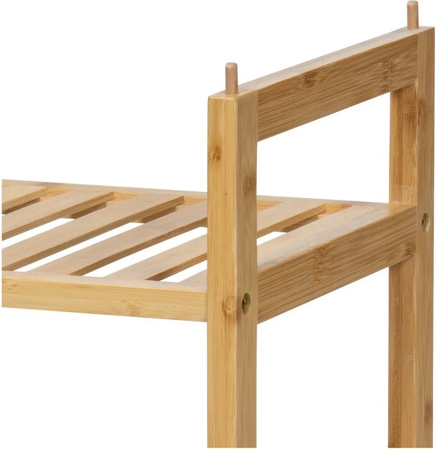 Natúr színű bambusz cipőtartó 69x35x25 cm Noris – Bonami Essentials