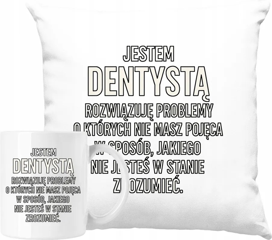 Bögre Szett Párna Büszke Fogorvos Pl Ajándék ötlet