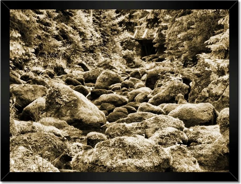 Poszterek keretben 40x30 Tátra Lengyel hegyek Kilátás