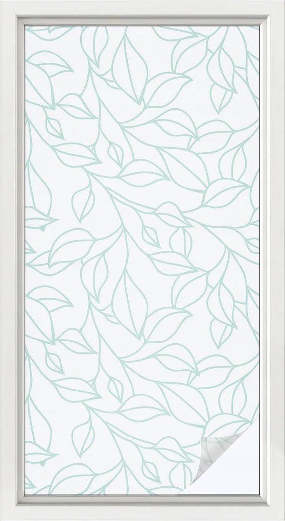 Szélvédőfólia Ablakvédő Adatvédelem Finom levelek 50x100