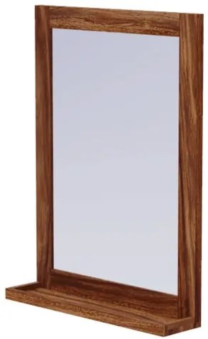 Tükör Nela 65x80 cm indiai tömör palisanderfából NELA-Z
